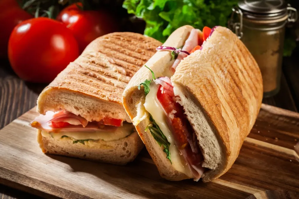 Sandwich maison chaud